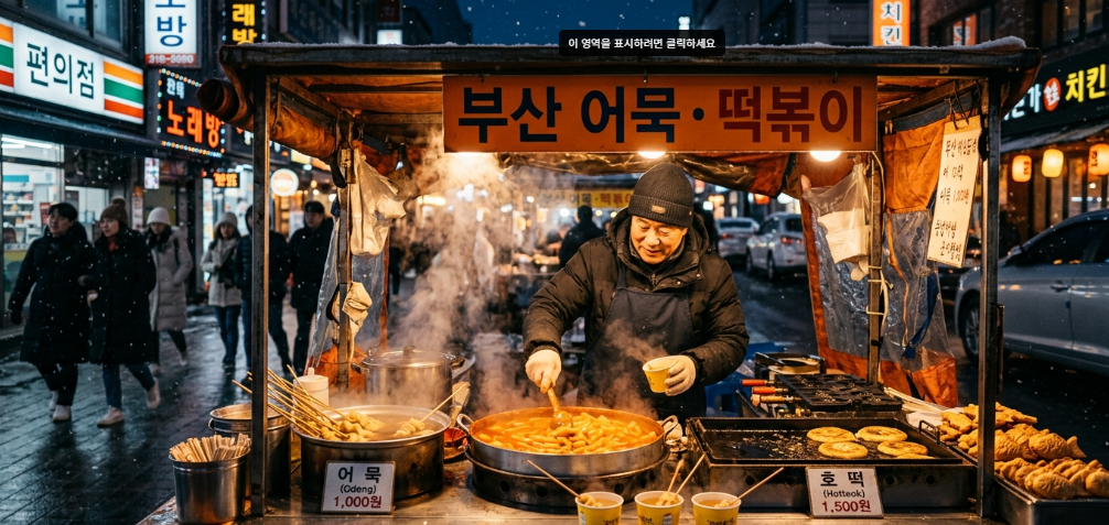 Where to find Korean winter street food