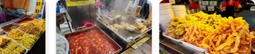 Markets are one of the best places to see several winter street foods in one place.