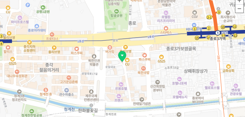 Address
12, Jong-ro 16-gil, Jongno-gu, Seoul