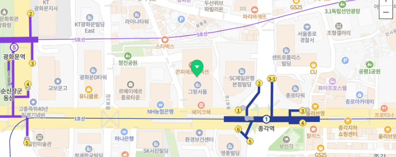 Address
Unit 109, L1 Floor, 33 Jong-ro, Jongno-gu, Seoul