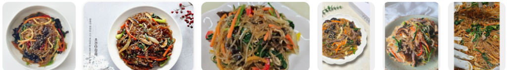 These are examples of  Japchae
