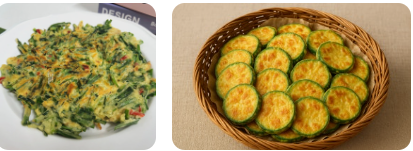 These are examples of  Jeon (Korean Pancakes)
